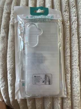 FNTCASE Clear Military Grade Drop Protection Case for Samsung Galaxy A26 5G